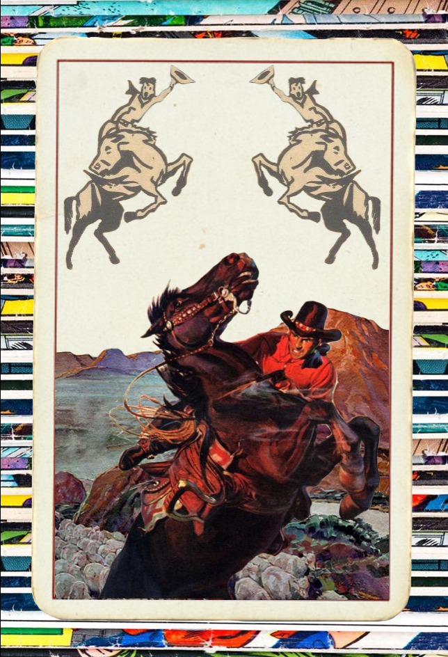 Paper Cowboys #5 static token preview