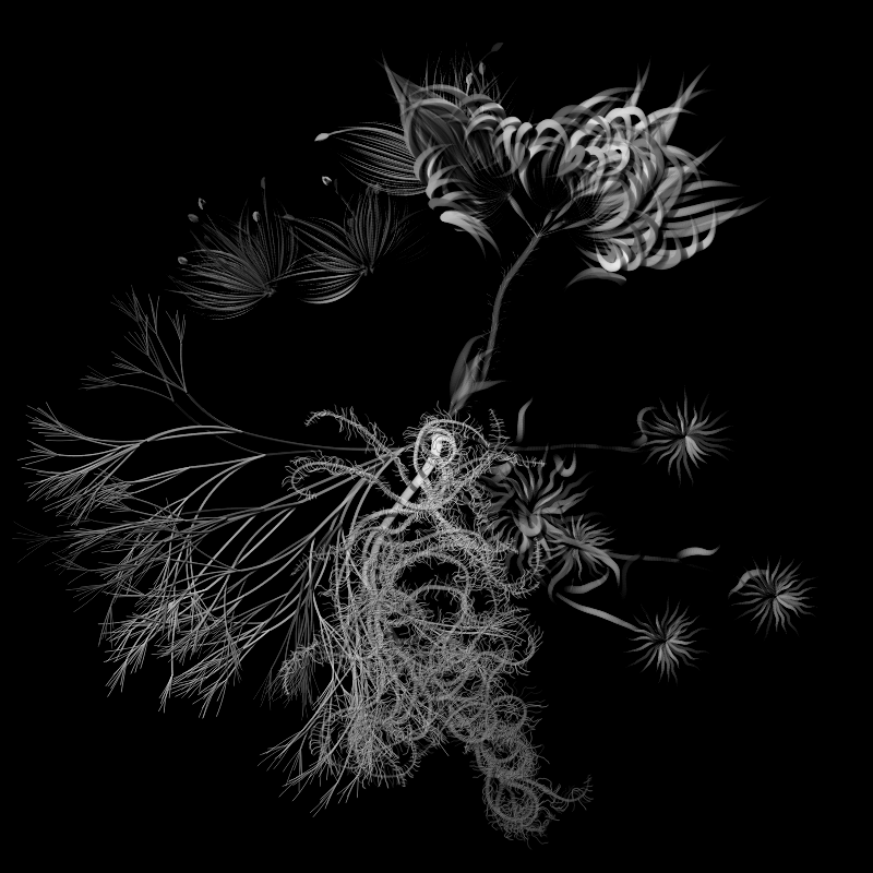 Botanical Ghosts #18 static token preview