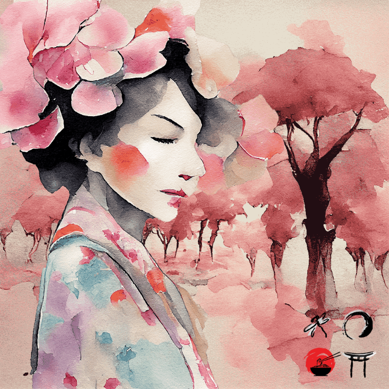 Pink Geisha #24 static token preview