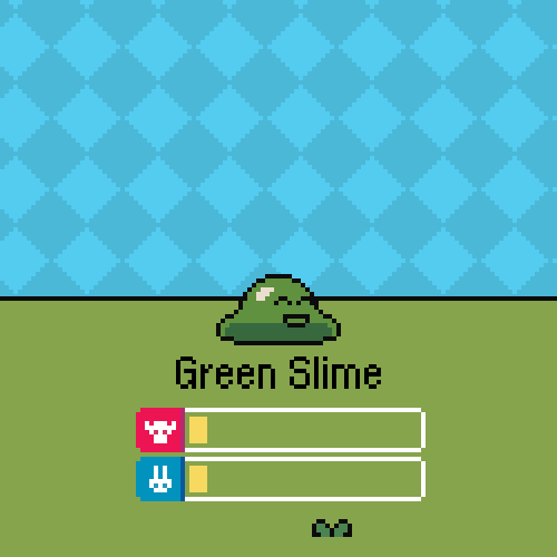 Pocket Slimes #3 static token preview