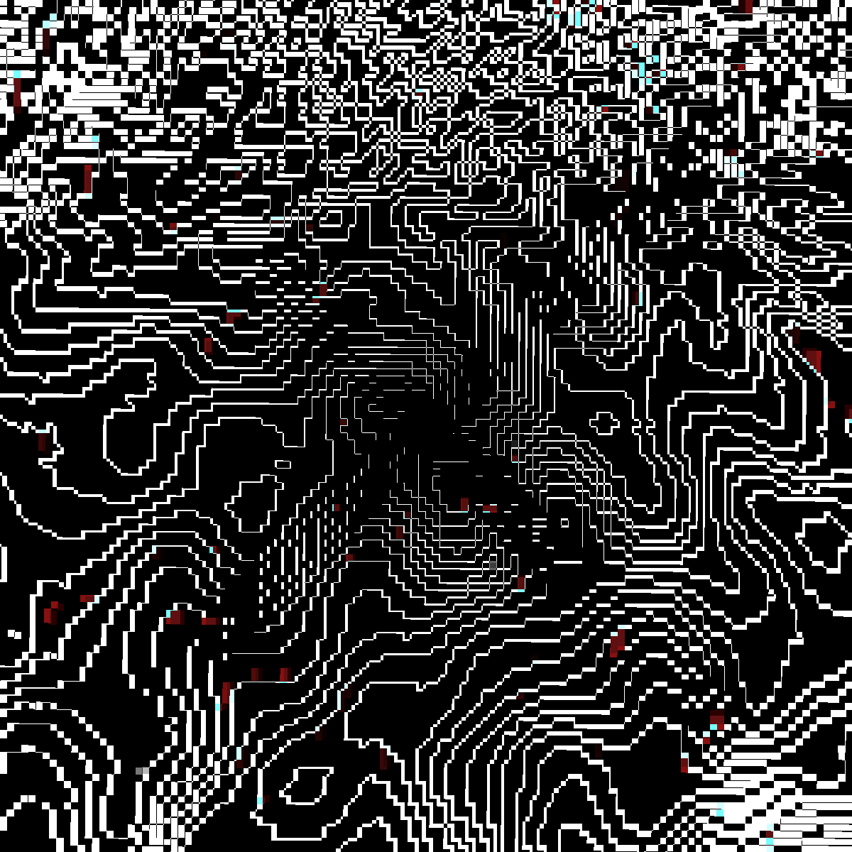 Pixel Topography #22 static token preview