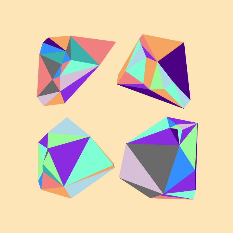Delaunay Cripto Diamonds #5 static token preview