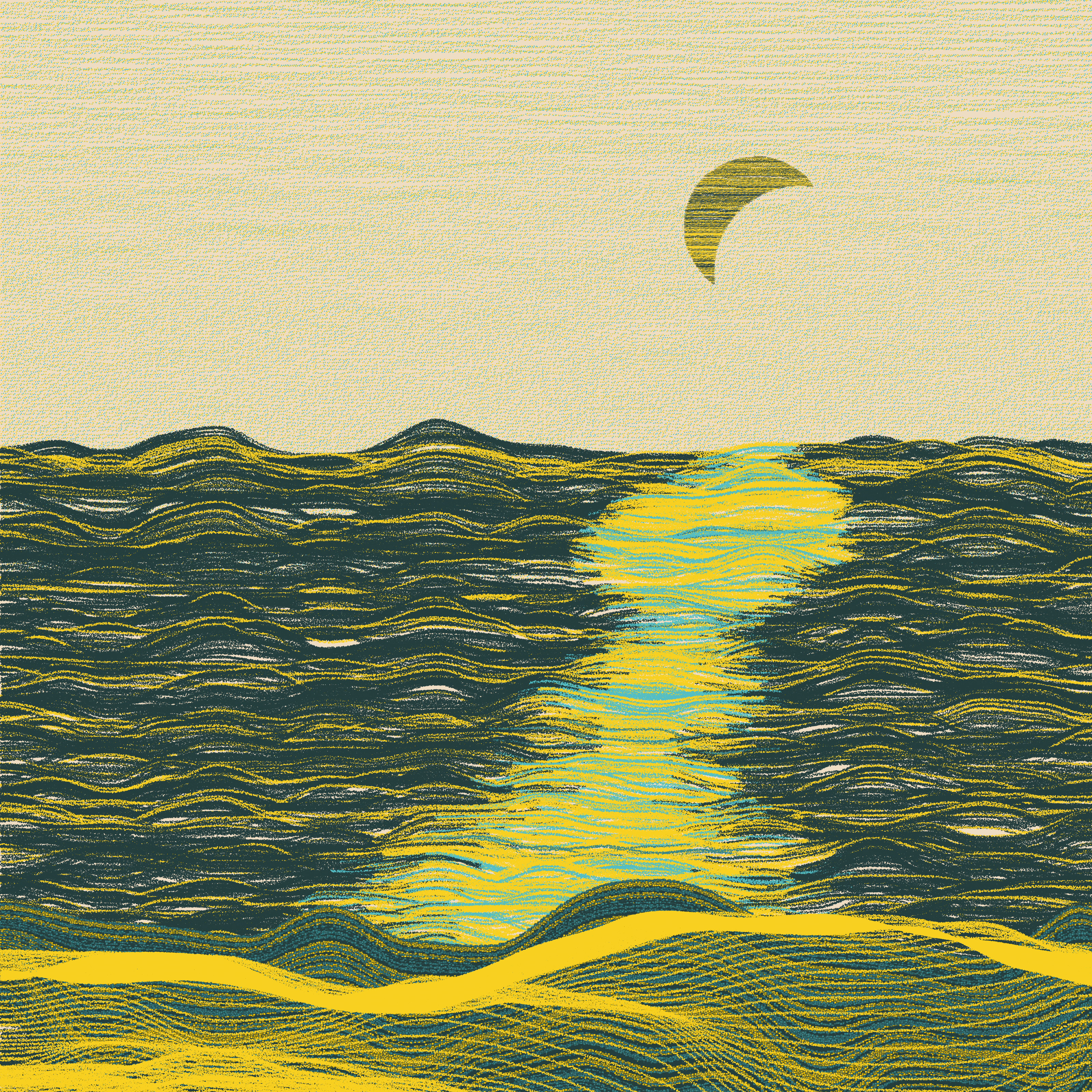 Moonlit Sea #20 static token preview