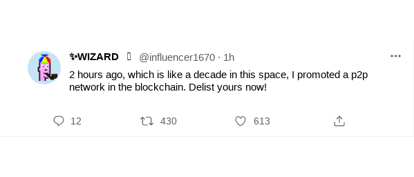 cryptoinfluencers #15 static token preview