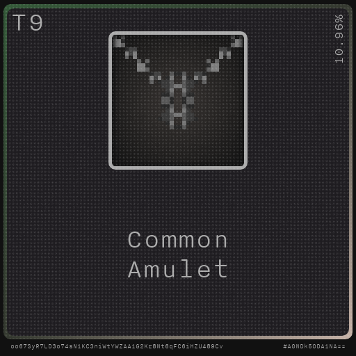 Gear for your quests - Amulet #10 static token preview