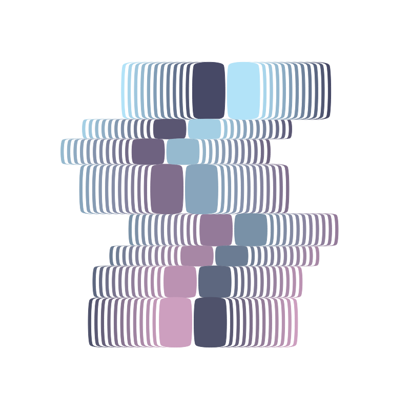 Reflection of Stripes 001 #23 static token preview