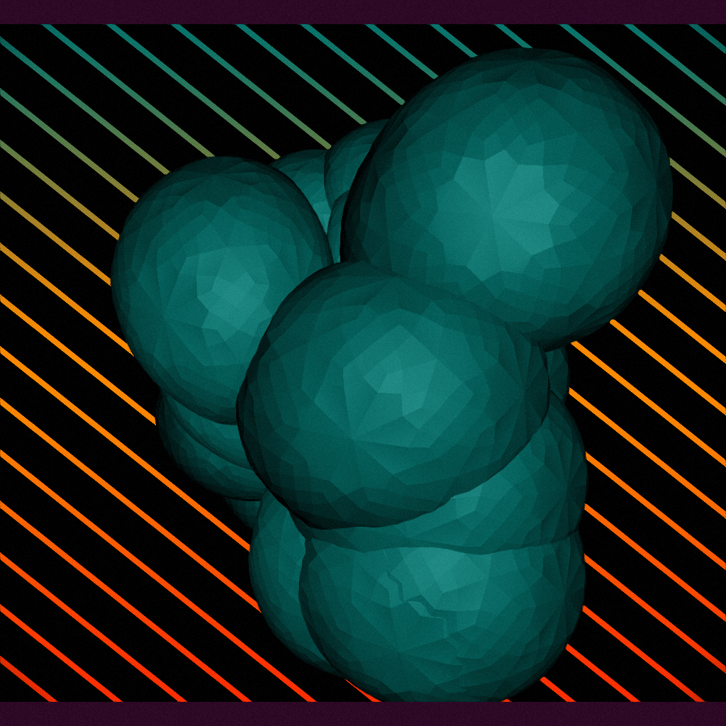 purzOS - Lowpoly Lava Lamp #17 static token preview