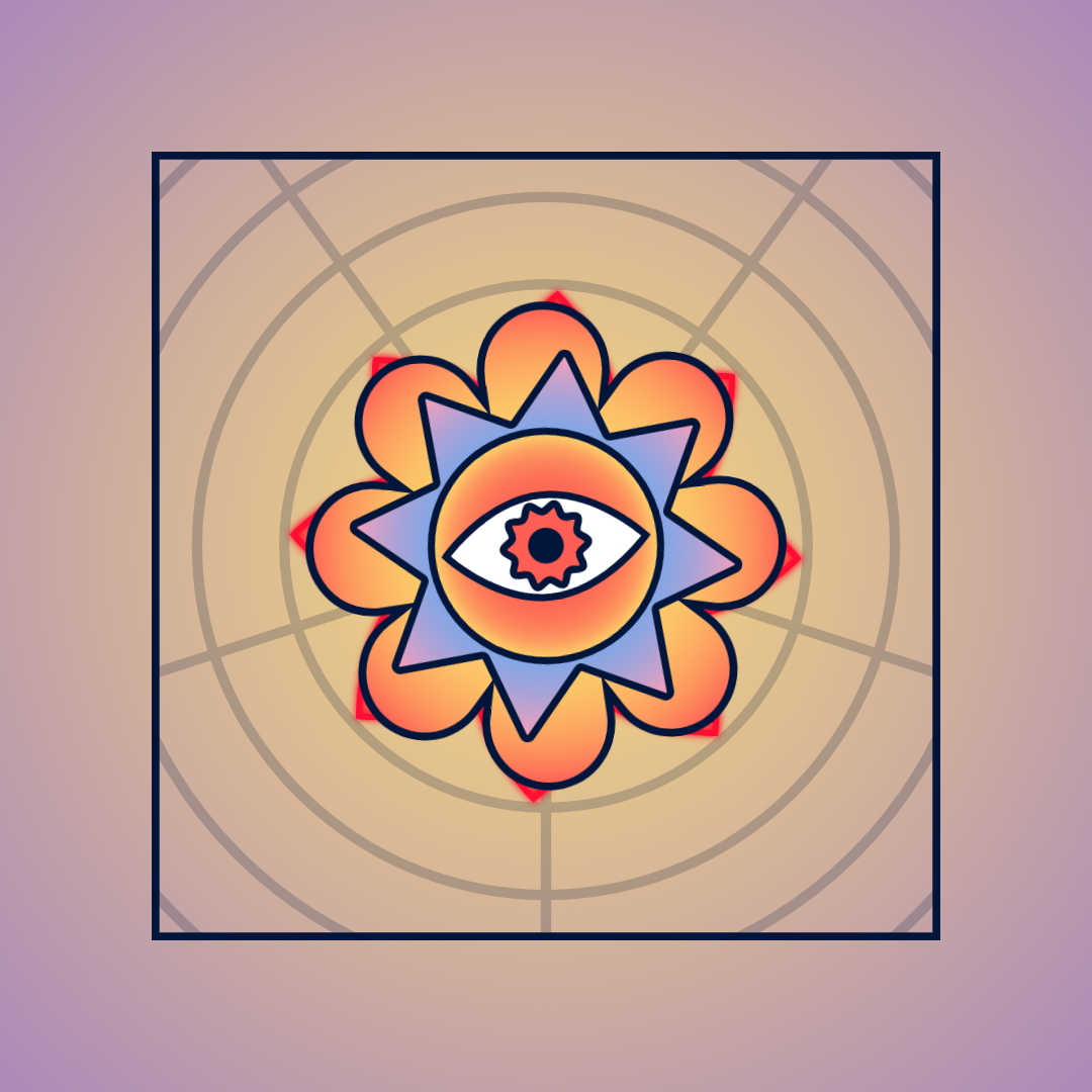 NOWHERE FLOWER #18 static token preview