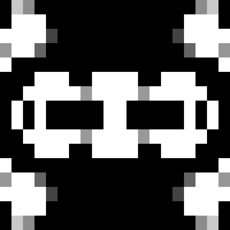 QR Glyphs Invaders #21 static token preview