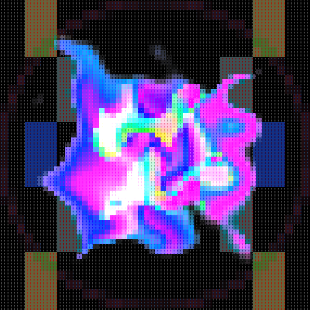Pixelated Utopian Entity #15 static token preview