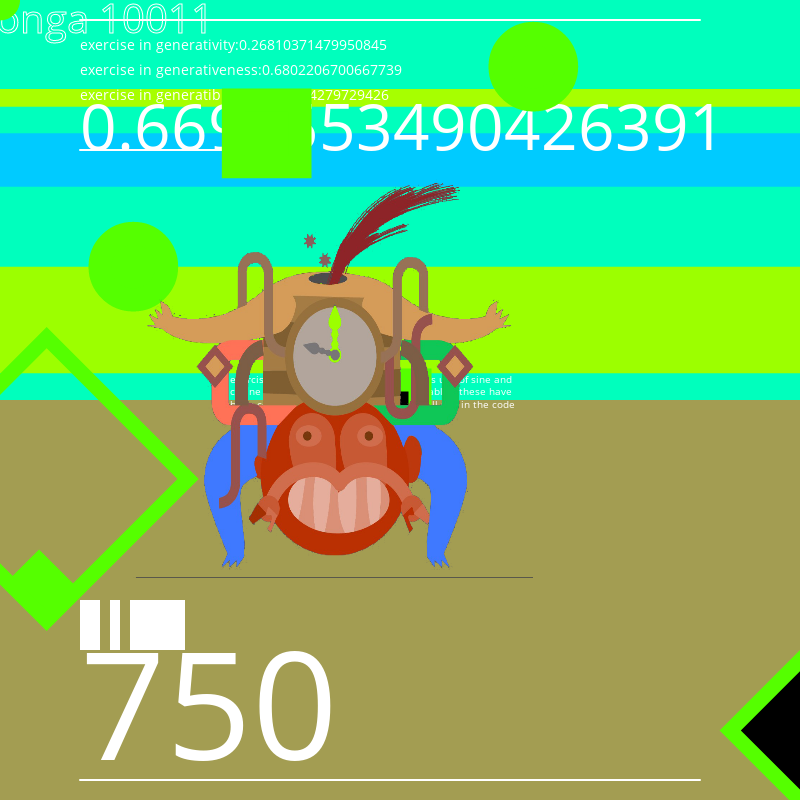 Generator 0001_exploration_zoomorphic #2 static token preview