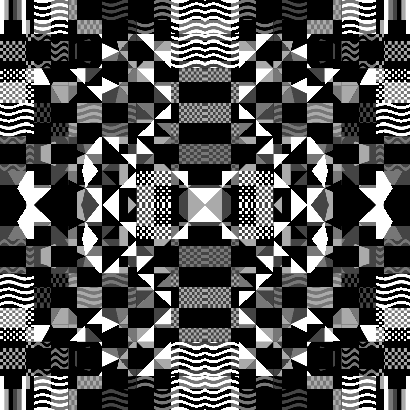 Monochrome World #3 static token preview