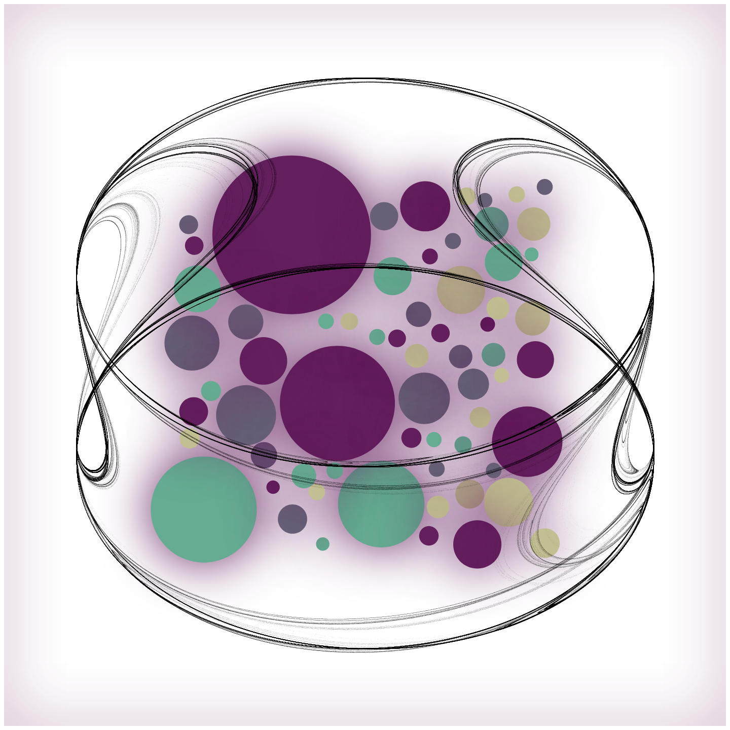 Attractors and Circles #19 static token preview