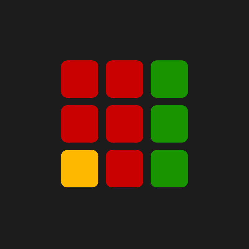 Rubik's Cube #3 static token preview