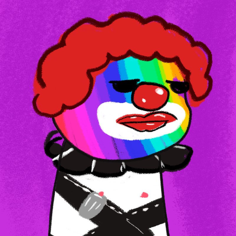 Peculiar clown #8 static token preview