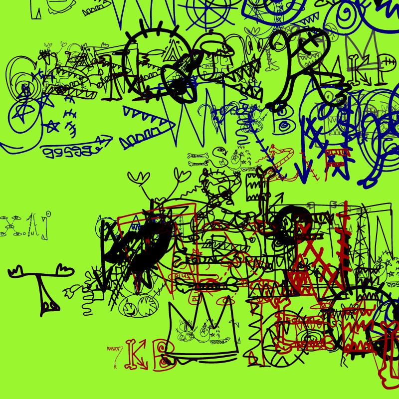BadGraffiti F #1 static token preview
