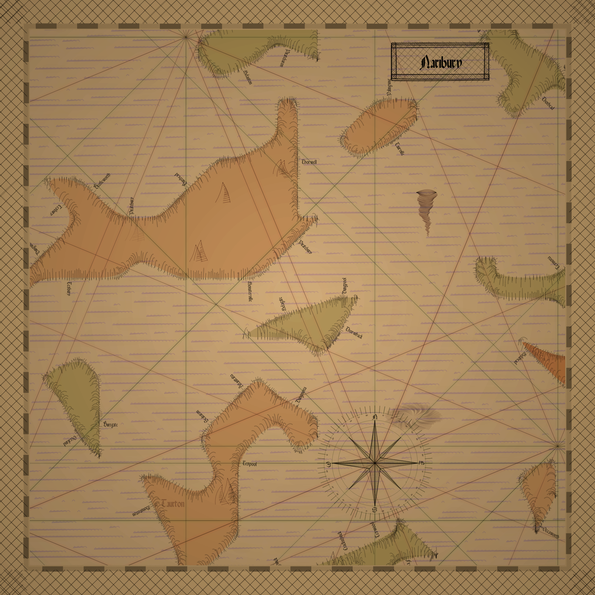 Nautical Map #3 static token preview
