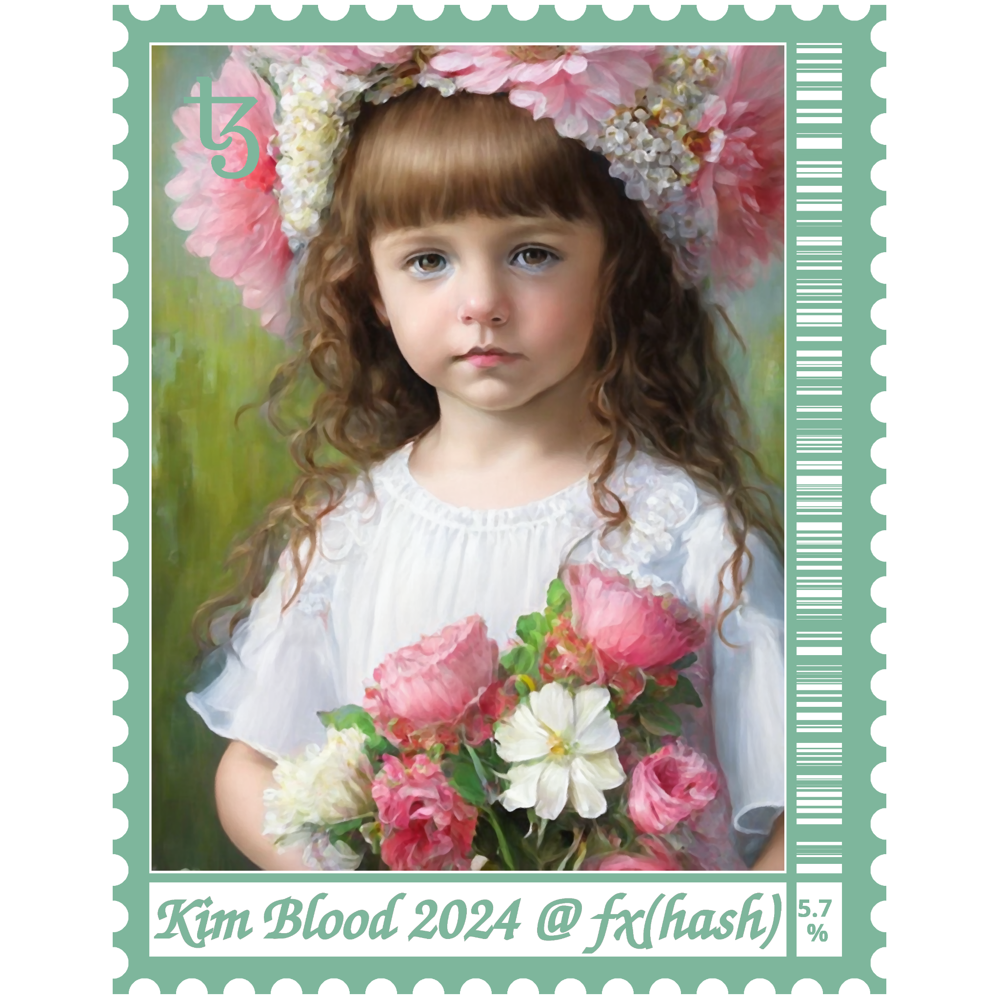 Flower Girls #1 static token preview
