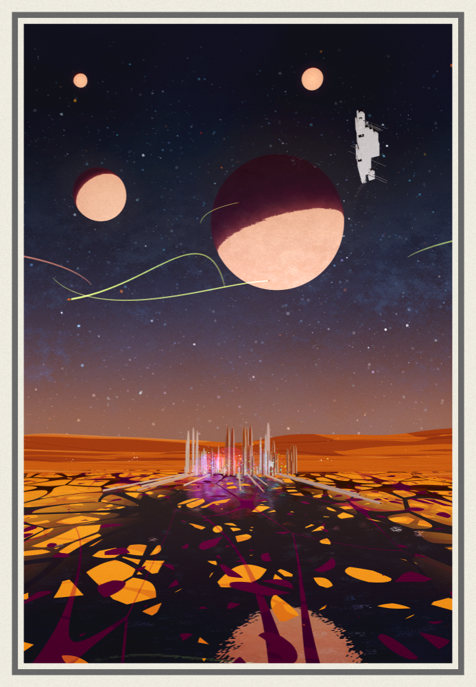 Visa to the stars #85 static token preview