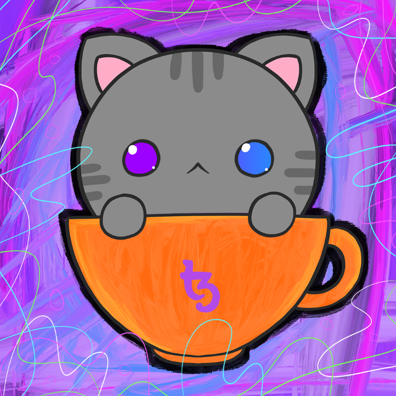 Cupkitties #5 static token preview