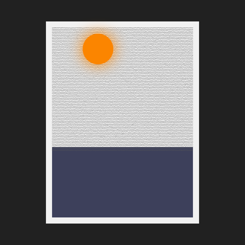 beach sunset/sunrise #12 static token preview