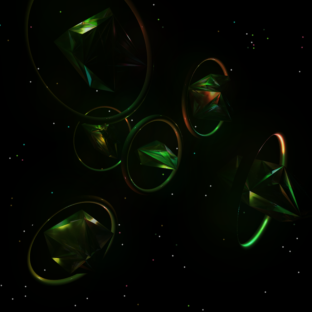 Space Gems #71 static token preview