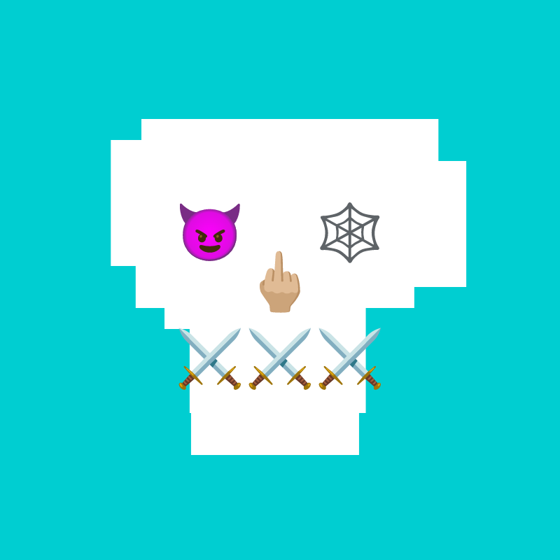 Not Skull #23 static token preview