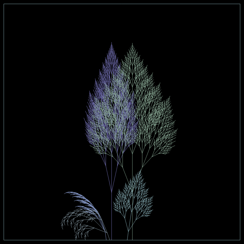 Fractal Forest #15 static token preview