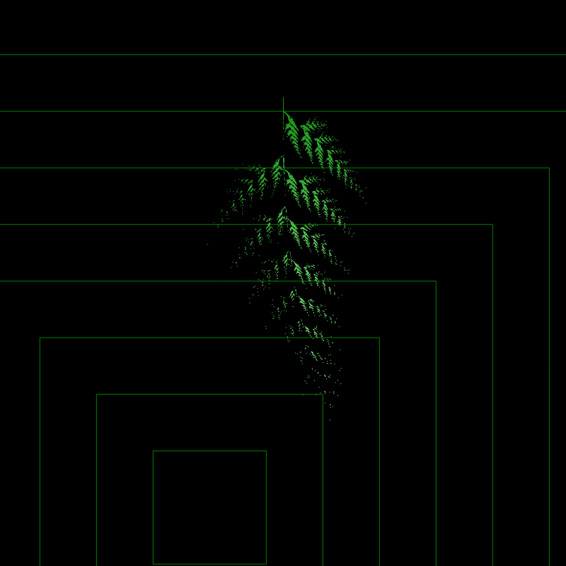 Fractal Leaves #14 static token preview