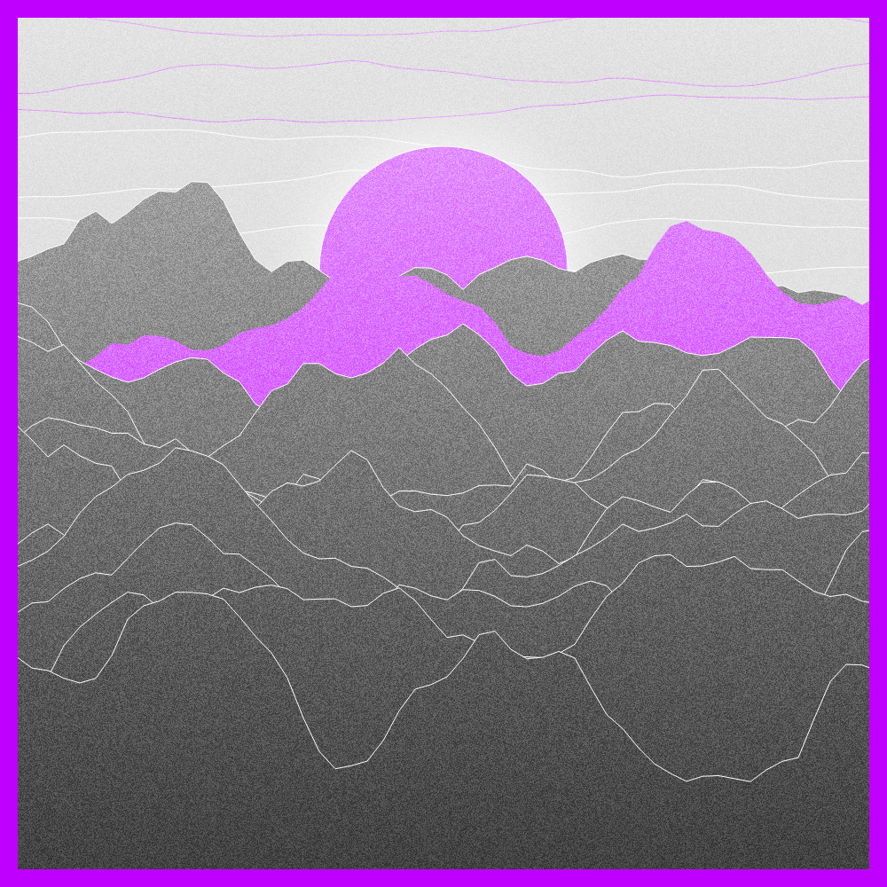 Sunset in Hashland #2 static token preview