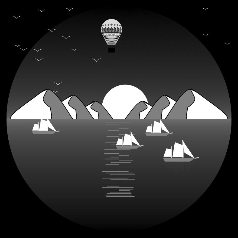 Sunset View #23 static token preview