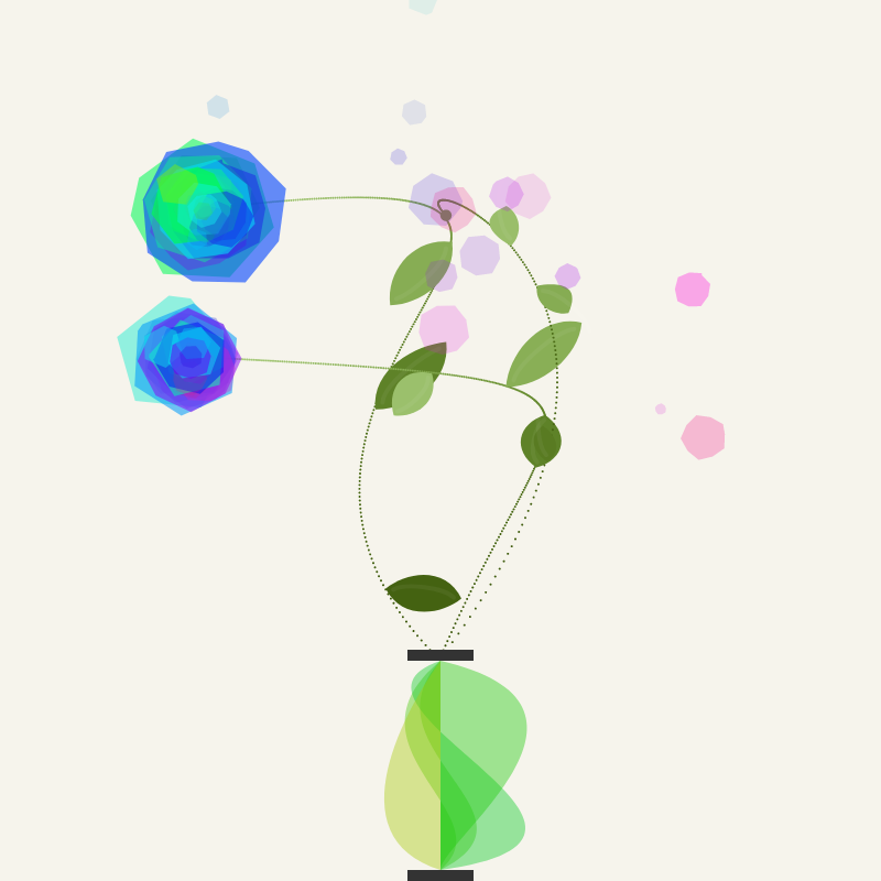 Crystal Bouquet #1 static token preview