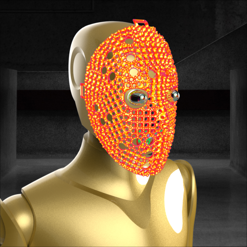 FXHASH ROBO AVATAR collection 1st sale #7 static token preview