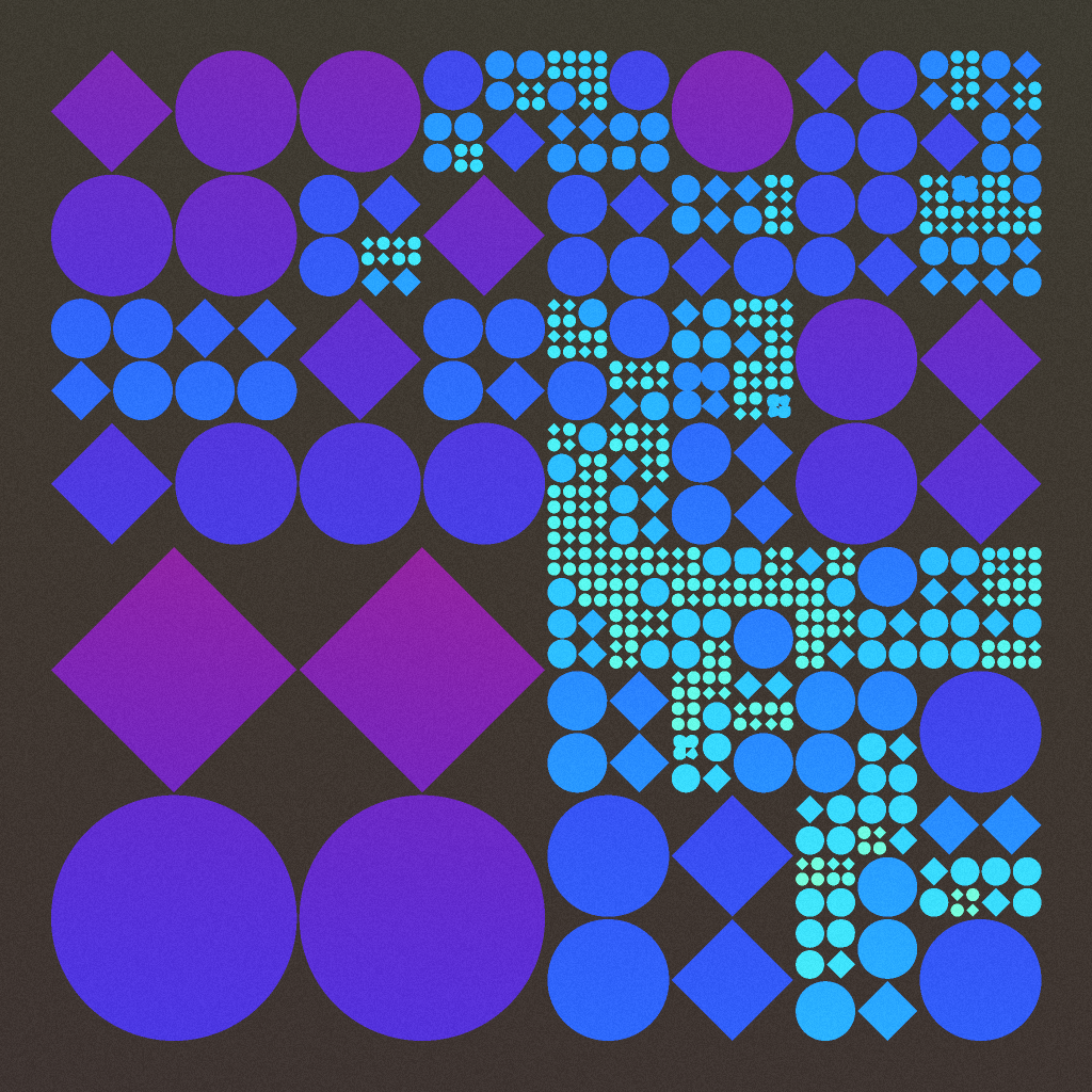 Grid Subdivision I #13 static token preview