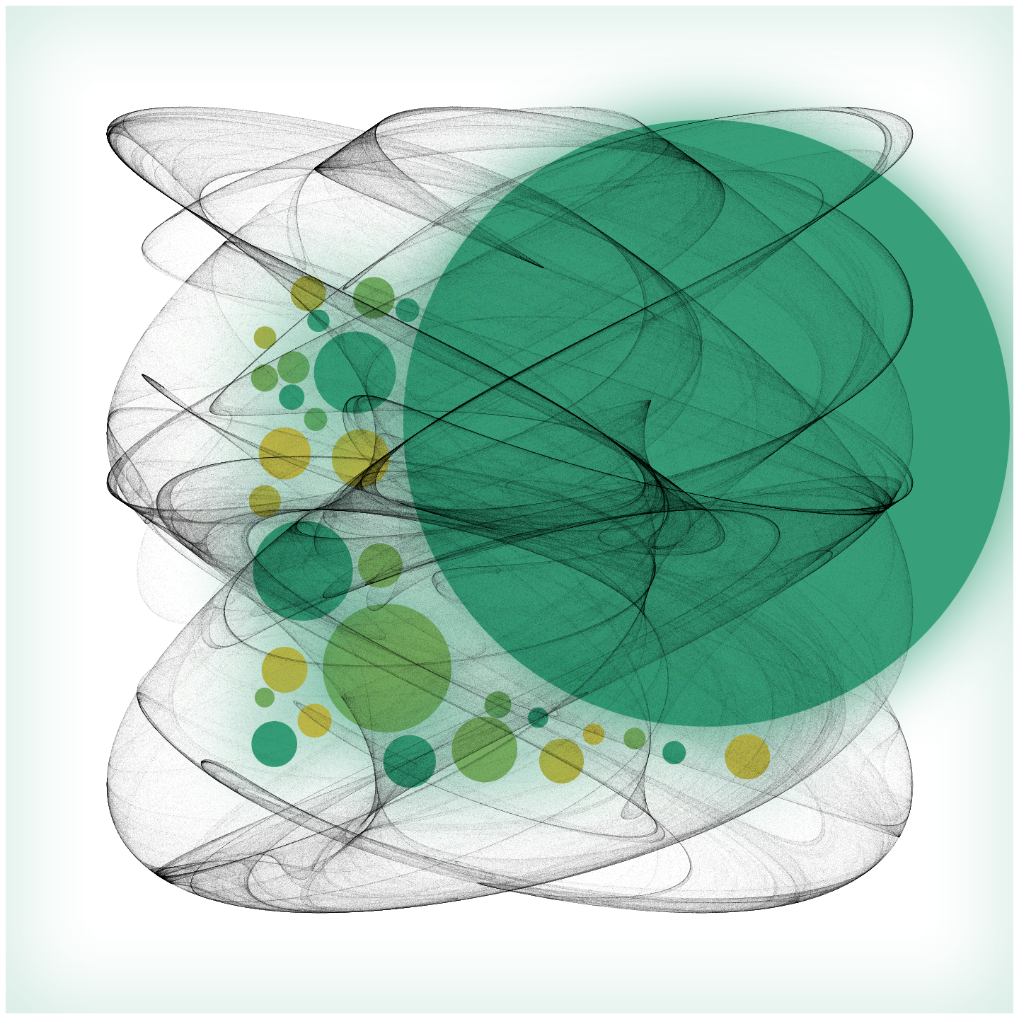 Attractors and Circles #18 static token preview