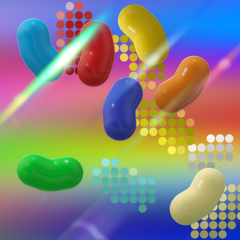 Jellybeans & Polkadots #2 static token preview