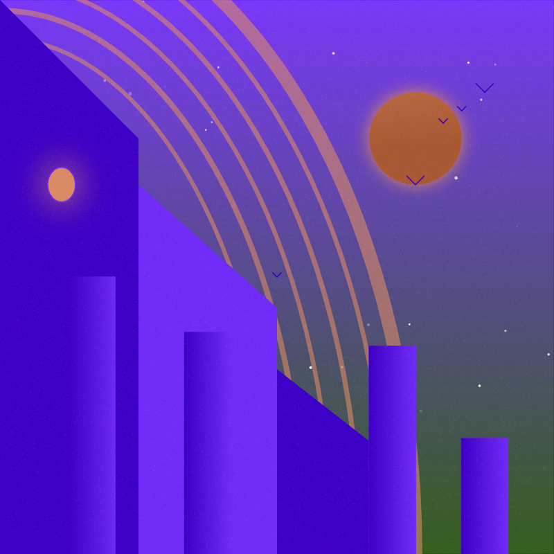 Abstract Temples #19 static token preview