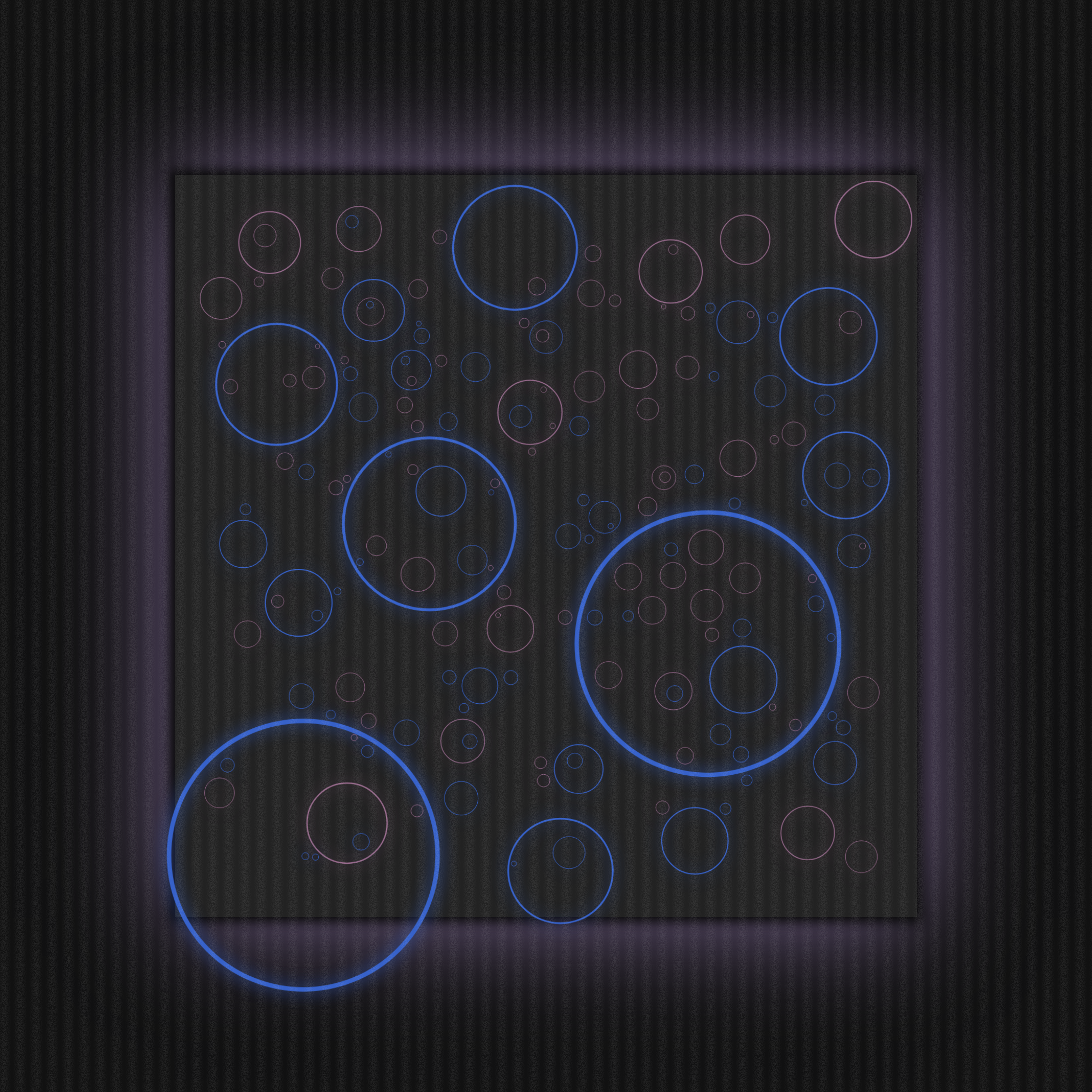 Nevercolliding Circles #19 static token preview