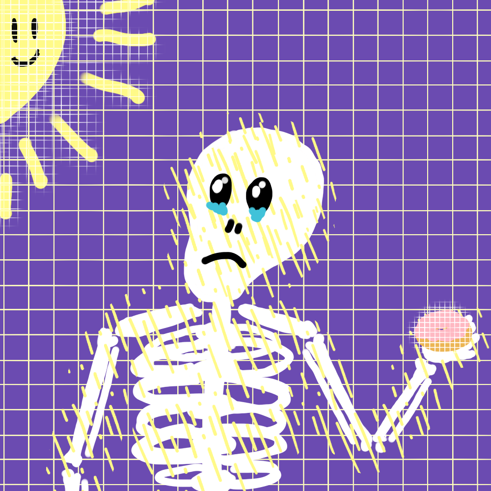 LOW EFFORT SKULLETTI #14 static token preview