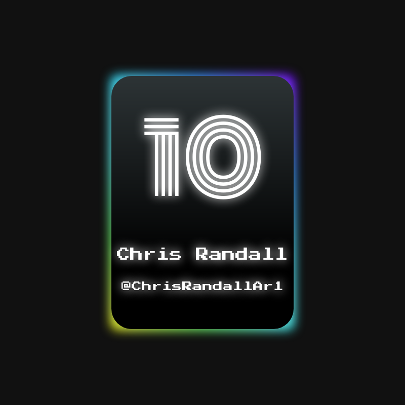 Collectible cards pack No.1 #10 static token preview