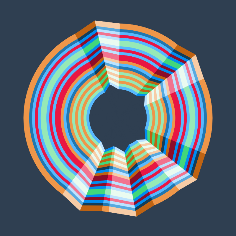 Folded Circle #12 static token preview