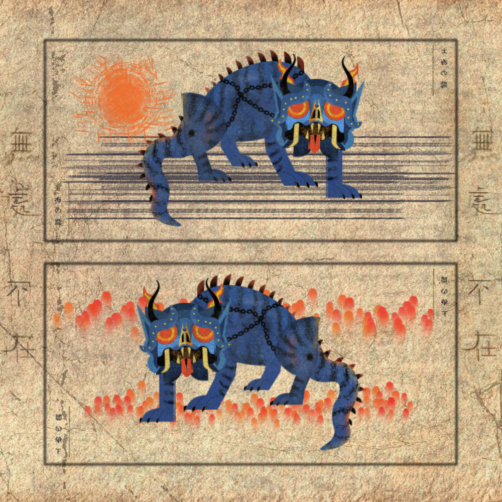 Dragon Scroll #15 static token preview