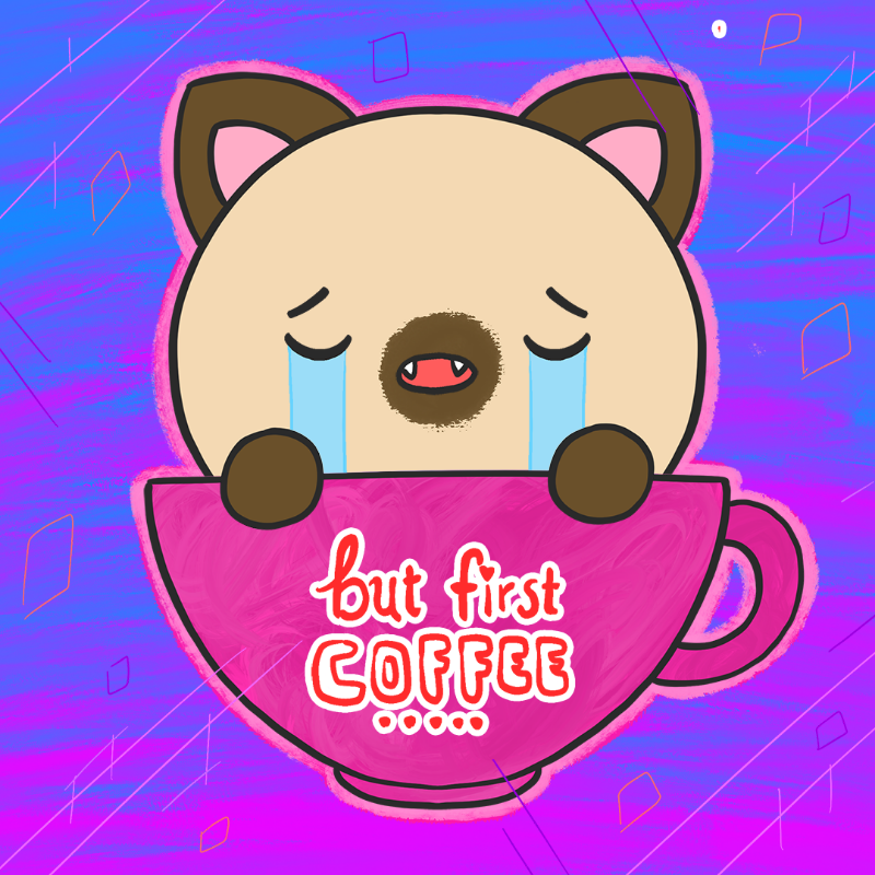 Cupkitties #13 static token preview
