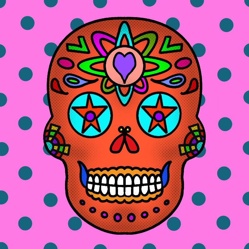 Sugar Skulls #268 static token preview