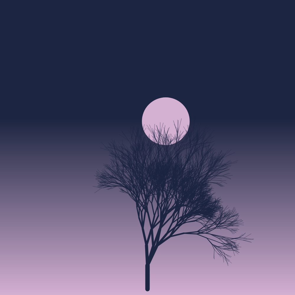 Sakura at night #7 static token preview