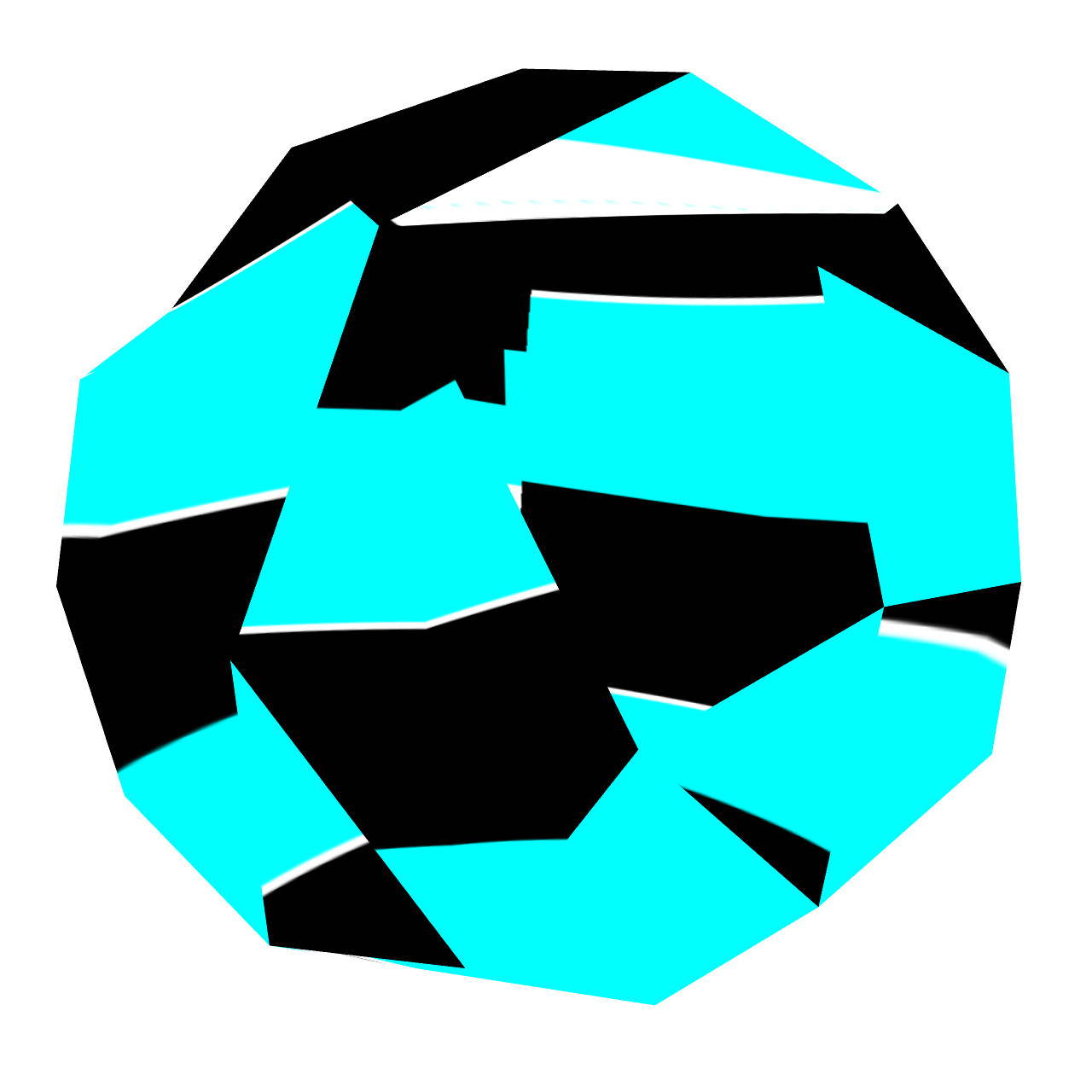 Interactive generative polyhedra #1 static token preview