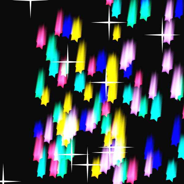 Shooting stars #15 static token preview