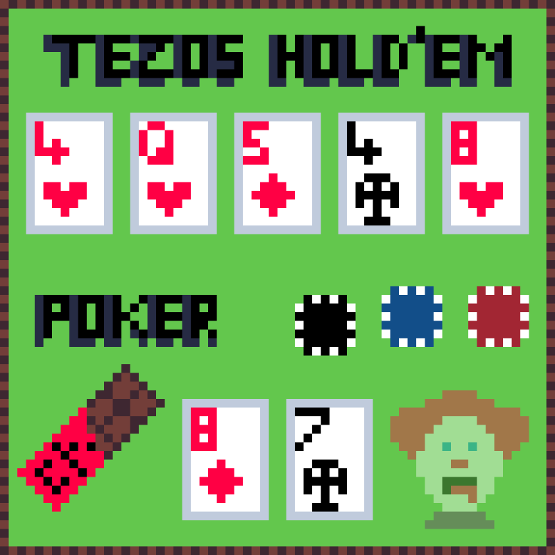 Tezos Hold'em Poker #9 static token preview