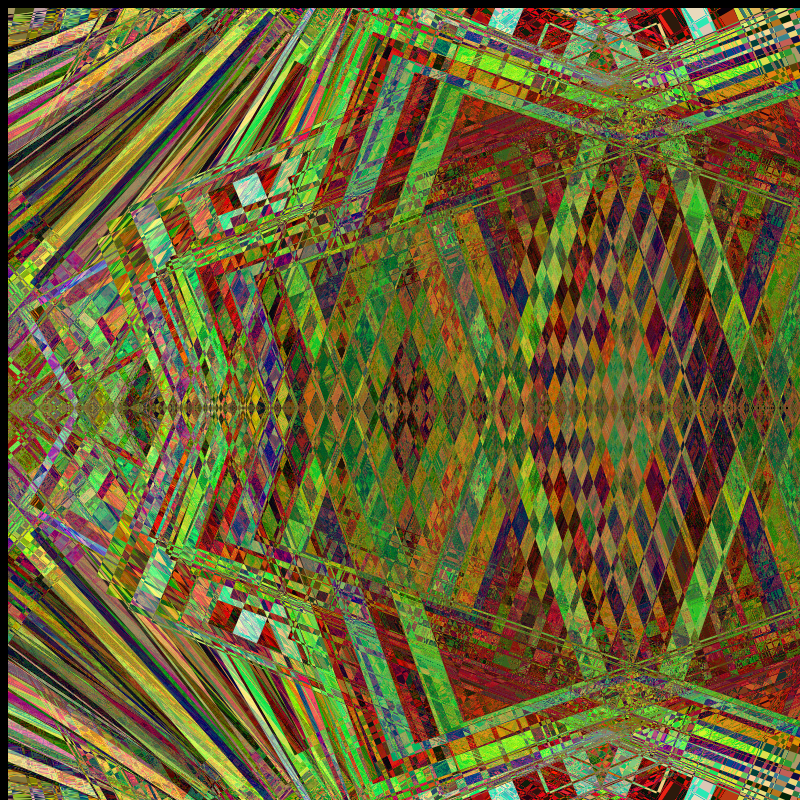 The Glitch Tapestry Printer #24 static token preview