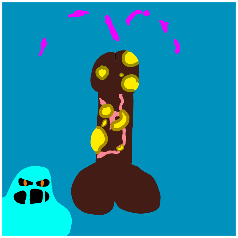 Decayed Dickgenerative Art #18 static token preview